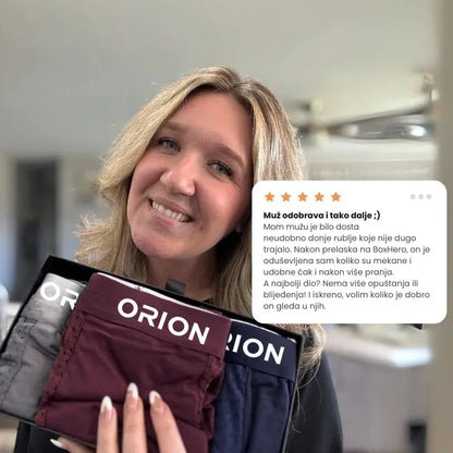 5 Paket ORION BOKSER PREMIUM BAMBUS 